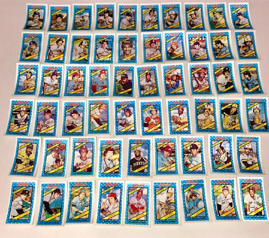 59 Rare Original 1980 Kellogg’s 3-D Baseball Cards (1 of 2)