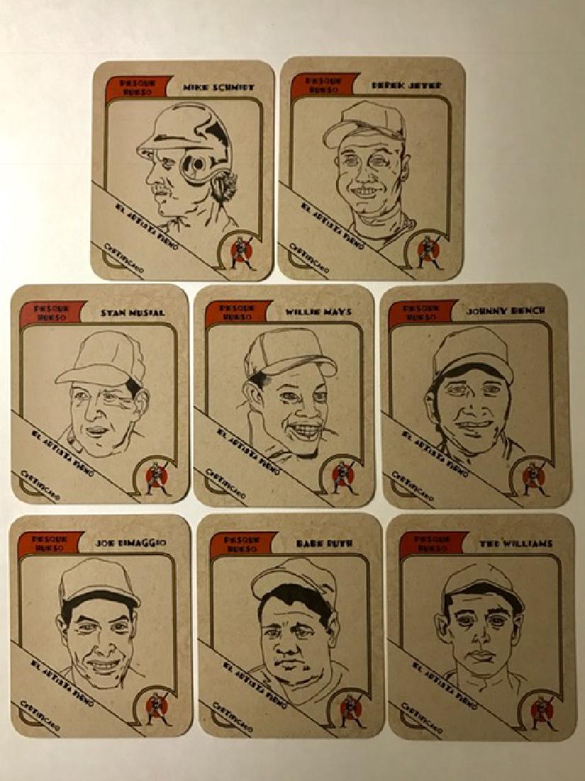 RARE Artist Proof Beer Advertising Baseball Cards (1 of 1)