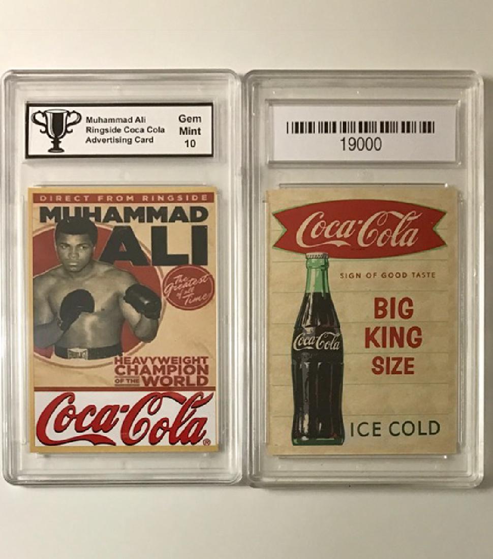 MUHAMMAD ALI Coca-Cola Advertising Boxing Card (1 of 1)