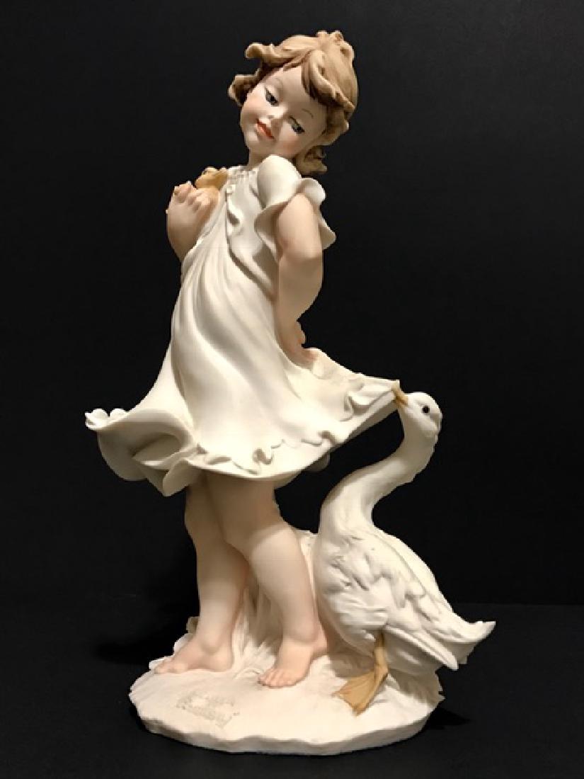 Beautiful Signed GIUSEPPE ARMANI Figurine 11”: Stunning Piece – Multiple Photos Posted