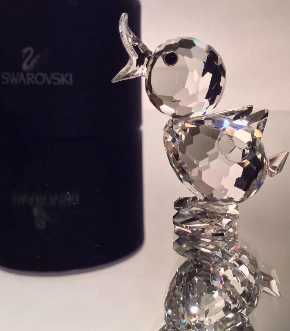 Retired Signed SWAROVSKI Crystal “Drake” DUCK: Retired Signed SWAROVSKI Crystal “Drake” DUCK