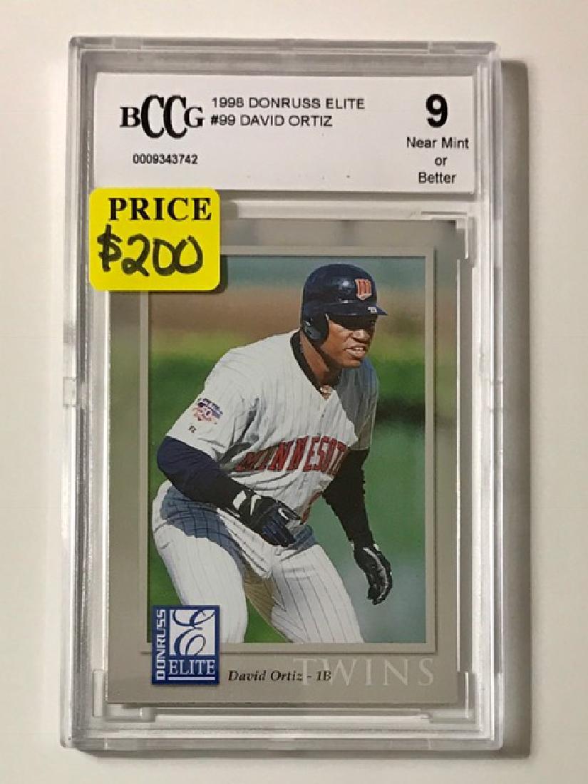 Mint Grade DAVID ORTIZ Rookie Baseball Card: Mint Grade DAVID ORTIZ Rookie Baseball Card