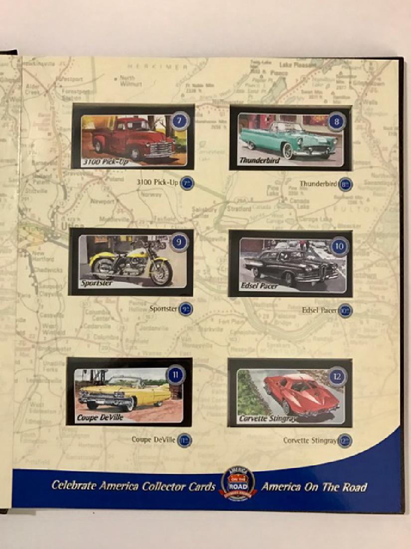Rare Lot of 25 Mint “Classic Cars” Tobacco Cards: Comes w/Album - Tobacco Cards by RJ REYNOLDS Limited Edition - America on the Road Series Great Lot – Multiple Photos Posted