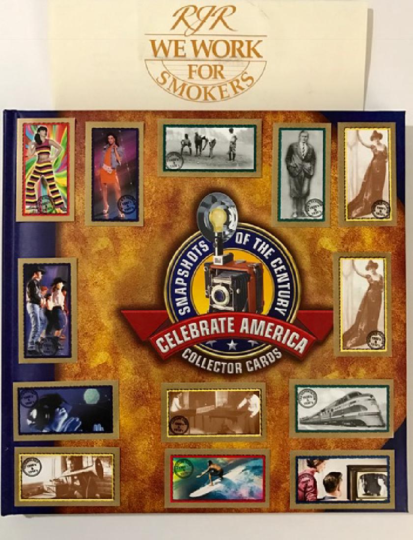Rare Lot of 38 Century Snapshots Tobacco Cards: Comes w/Album - Tobacco Cards by RJ REYNOLDS Limited Edition – Snapshots of the Century Series Great Lot – Multiple Photos Posted