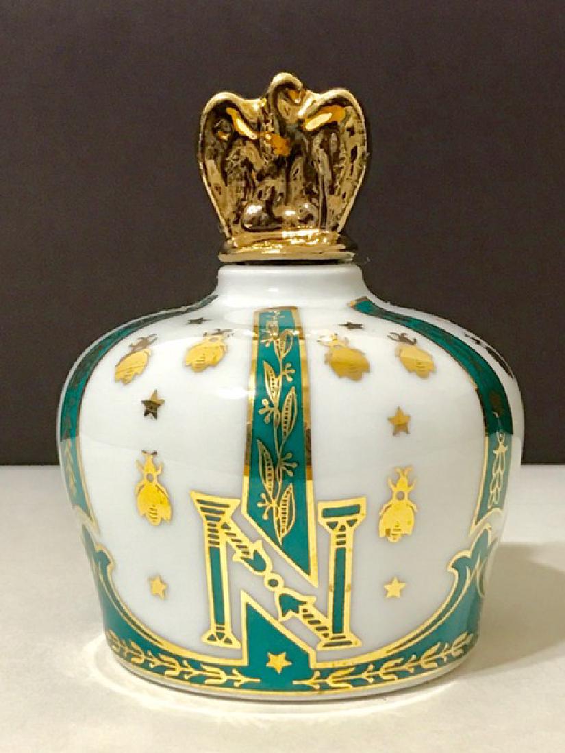 Signed LIMOGES France Porcelain Perfume Bottle: Multiple Photos Posted