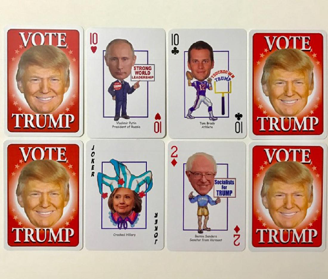 Lot of 4 Rare DONALD TRUMP Campaign Paraphernalia: GREAT LOT