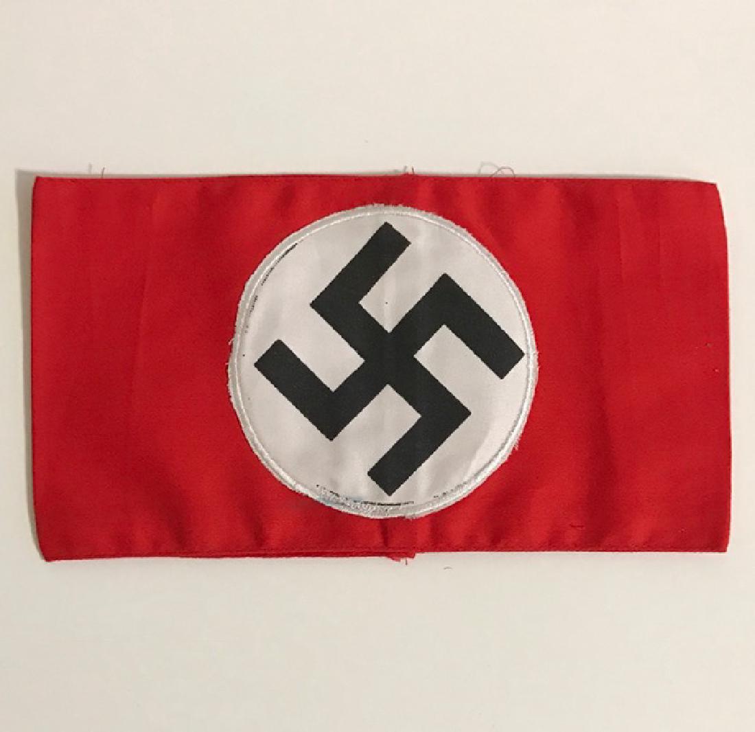German Nazi Swastika Uniform Armband: German Nazi Swastika Uniform Armband