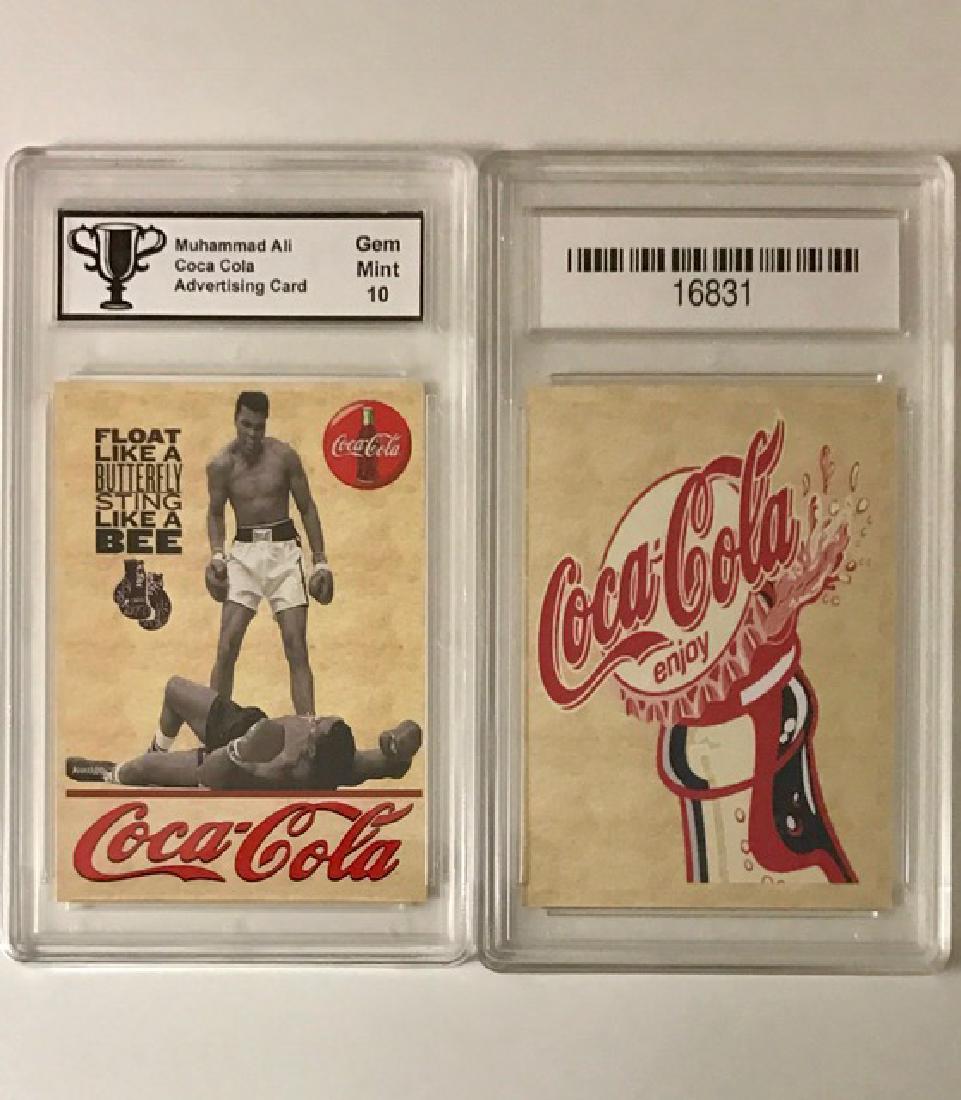MUHAMMAD ALI Coca-Cola Advertising Boxing Card: Gem Mint 10