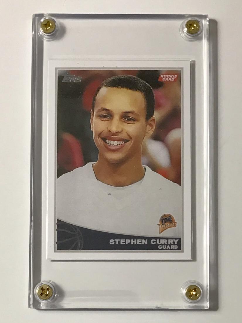 Mint STEPHEN CURRY 1st NBA Rookie Basketball Card: Mint STEPHEN CURRY 1st NBA Rookie Basketball Card