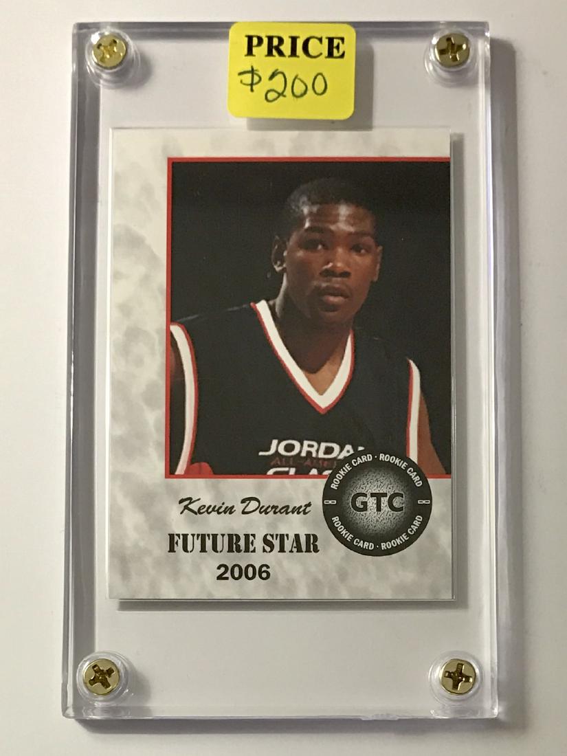 KEVIN DURANT Future Star Rookie Basketball Card: KEVIN DURANT Future Star Rookie Basketball Card