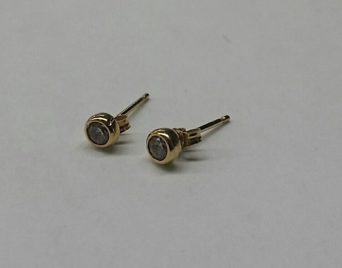 Vintage 18kt Gold Earrings: Vintage 18kt Gold Earrings