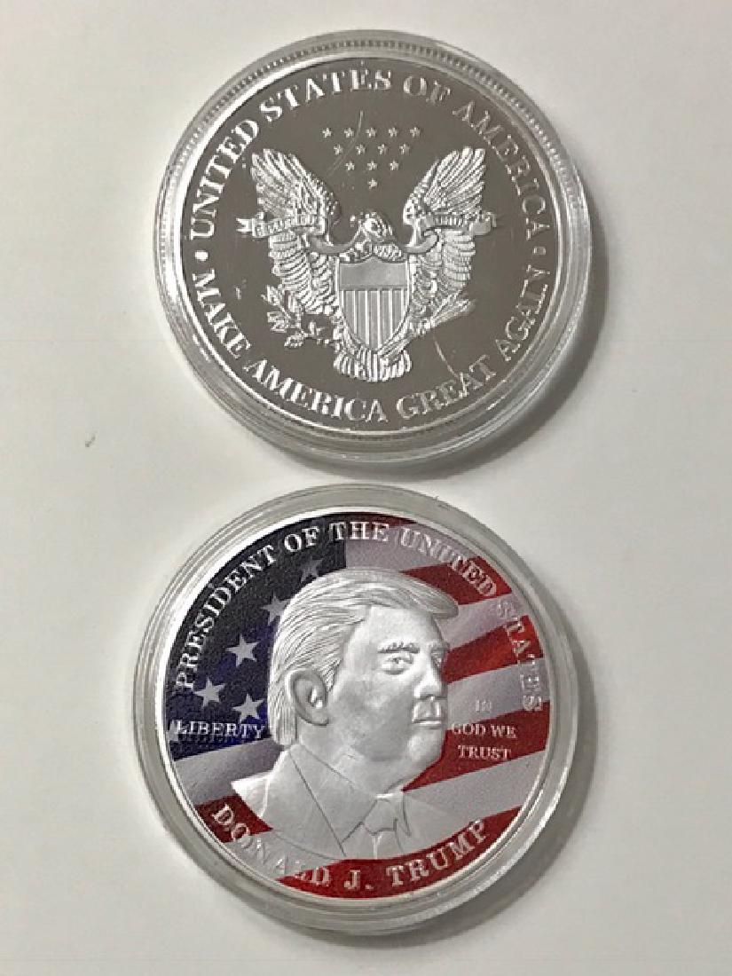 Inaugural 2017 DONALD TRUMP Gold Clad Coin: Inaugural 2017 DONALD TRUMP Gold Clad Coin