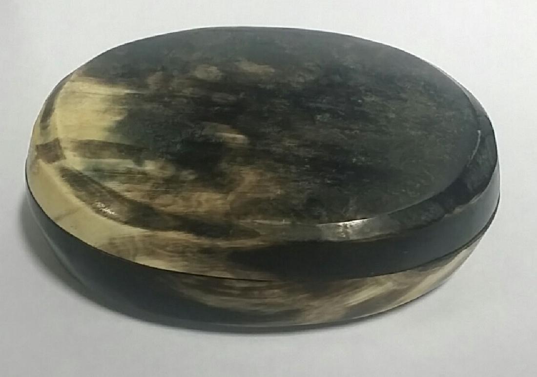 Natural Horn Vintage Trinket Box: Natural Horn Vintage Trinket Box