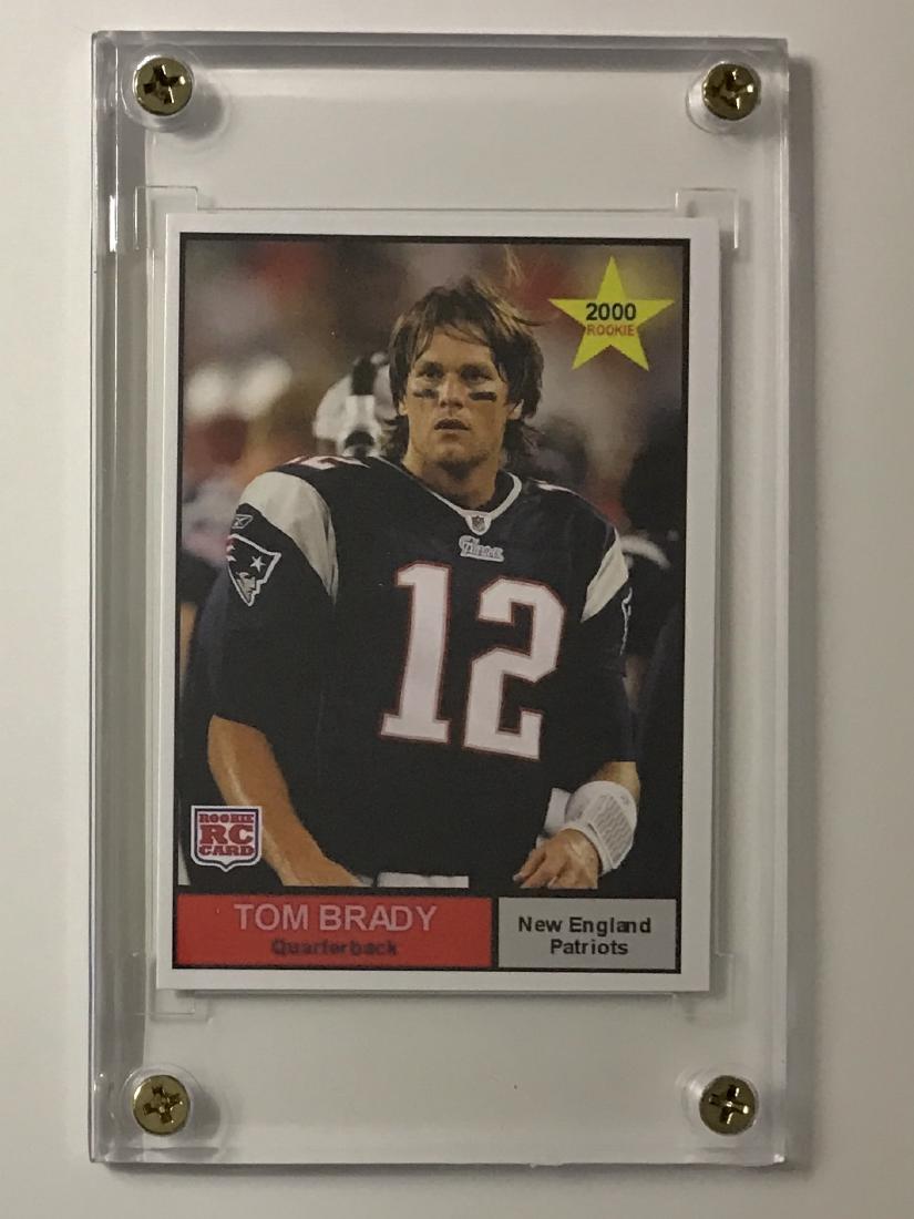 Mint TOM BRADY Rookie Football Card: Mint TOM BRADY Rookie Football Card