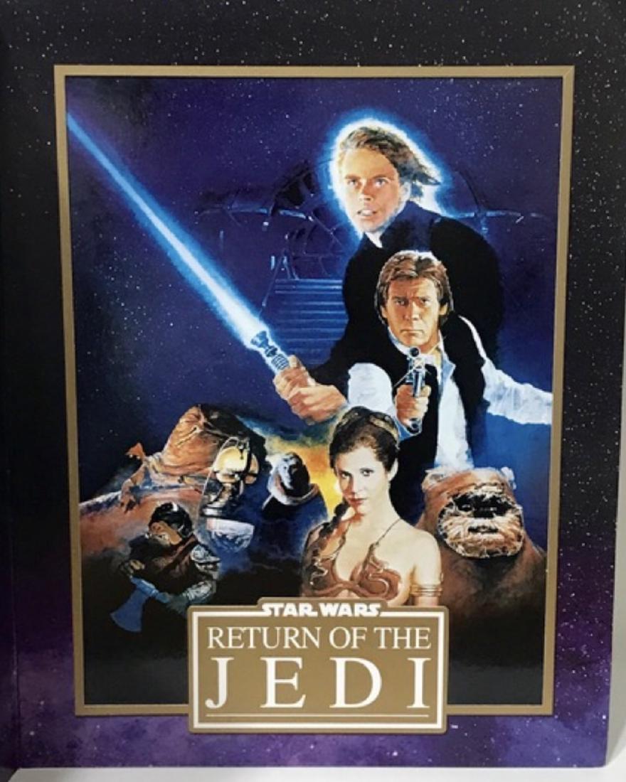 Authentic Original STAR WARS Lithograph/SEAL: 11â€ x 14â€ â€“ RETURN OF THE JEDI - Limited Edition
