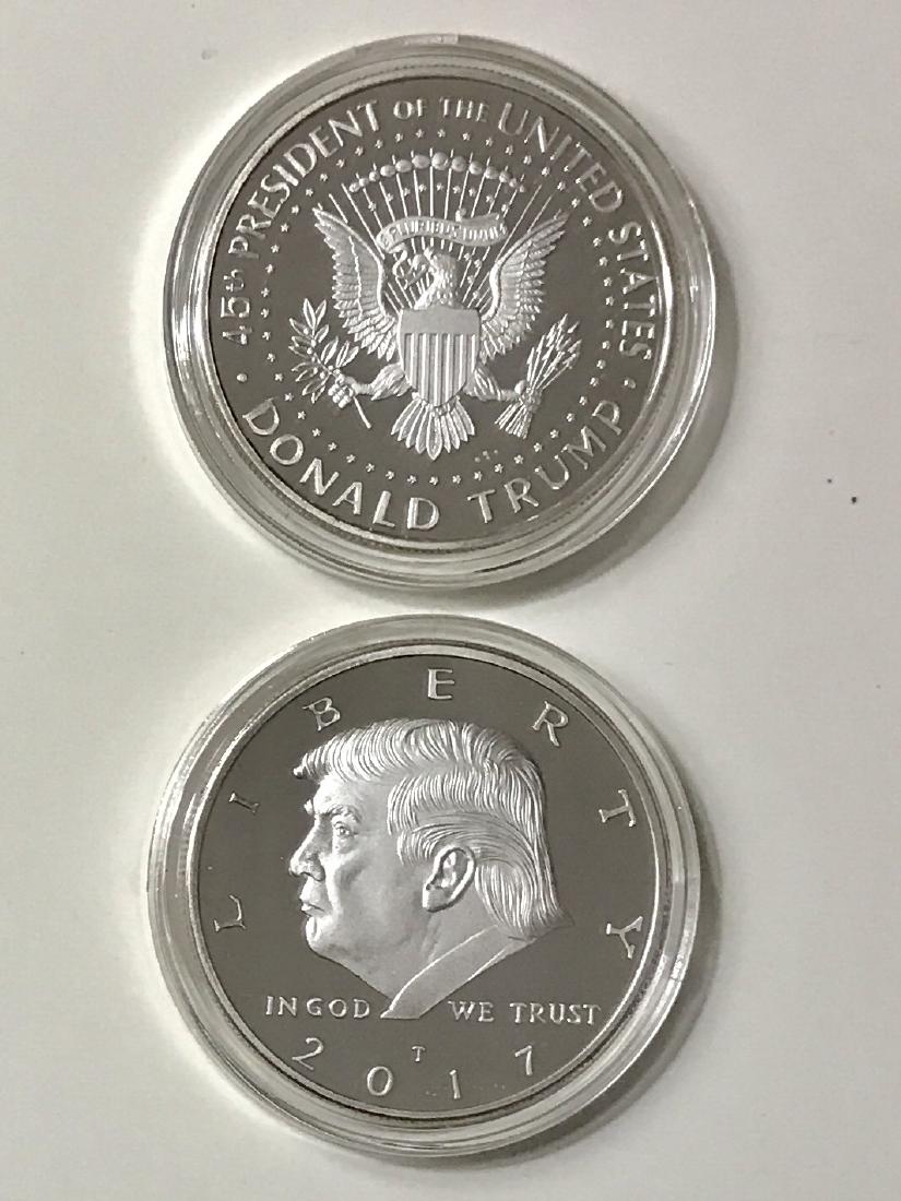 Inaugural 2017 DONALD TRUMP Silver Clad Coin: Inaugural 2017 DONALD TRUMP Silver Clad Coin