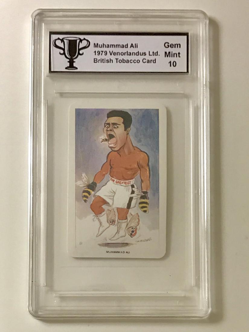 1979 Gem 10 MUHAMMAD ALI British Tobacco Card: 1979 Gem 10 MUHAMMAD ALI British Tobacco Card