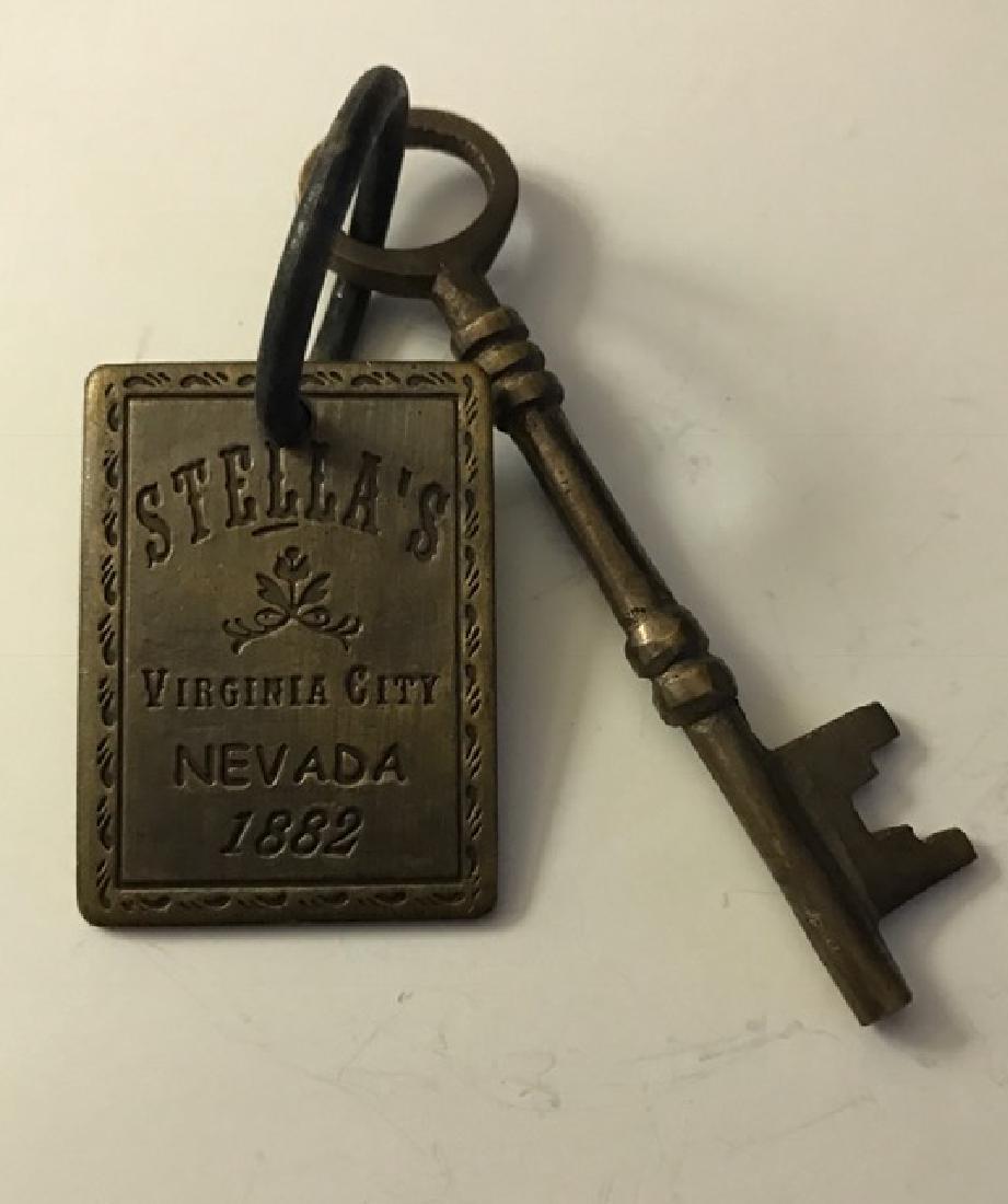 Old West 1882 - Stellaâ€™s Saloon Brothel Room Key: Great Piece â€“ Multiple Photos Posted