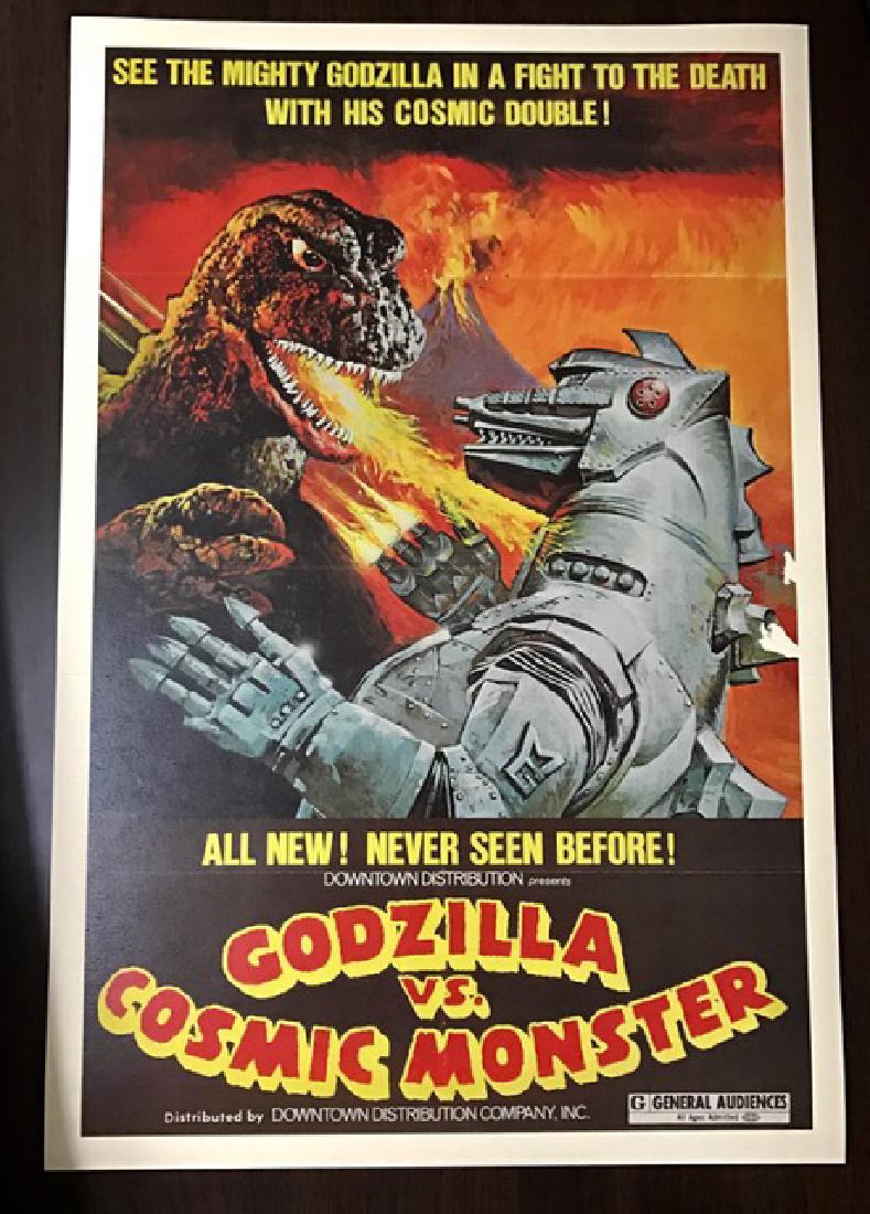 GODZILLA vs COSMIC MONSTER Movie Lobby Card Poster: 1974 Classic – 12” x 18” – Print Date Unknown