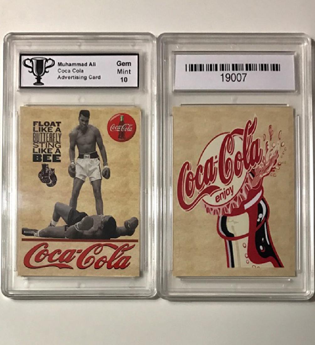 Gem 10 MUHAMMAD ALI Coca-Cola Advertising Card: RARE - Great Card – Multiple Photos Posted