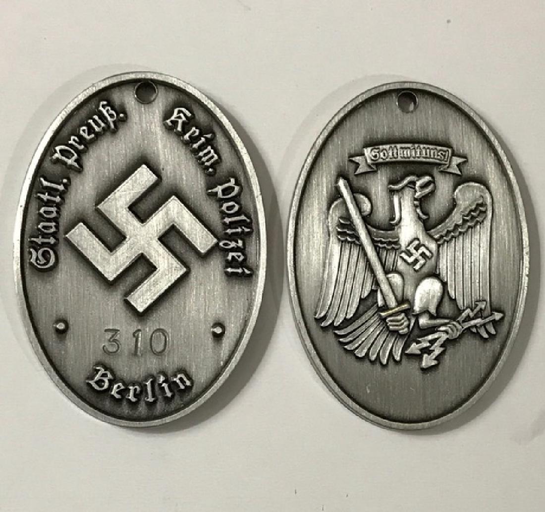 WW2 Nazi Germany Secret Police Gestapo Badge: WW2 Nazi Germany Secret Police Gestapo Badge