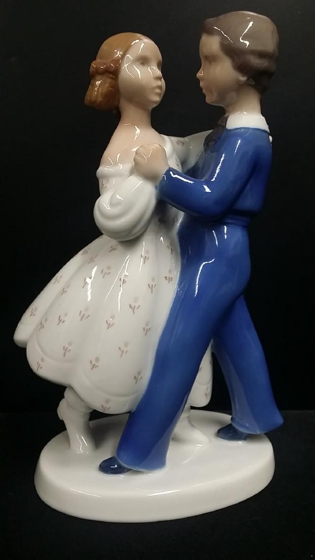 ROYAL COPENHAGEN B & G Dancing Couple: Cvintage Piece of Porcelain, #2385