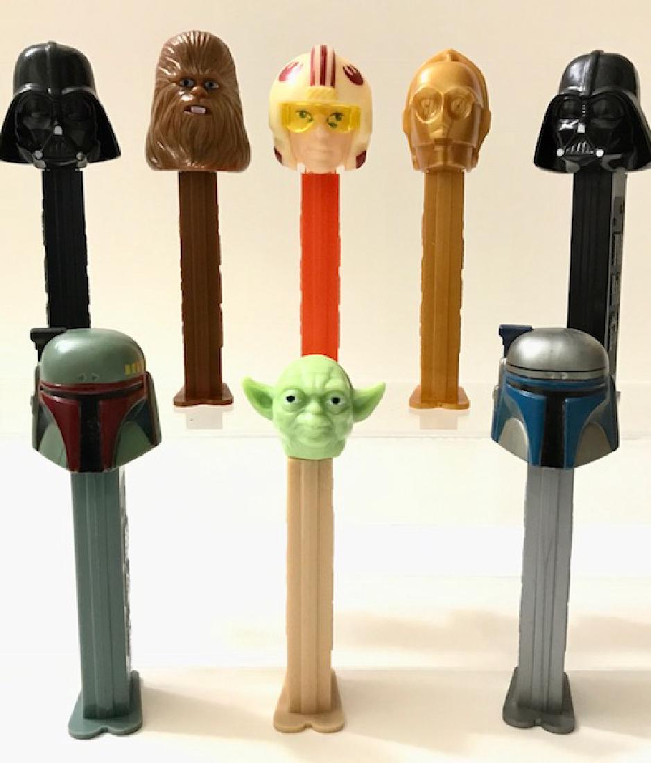 rare star wars pez dispensers