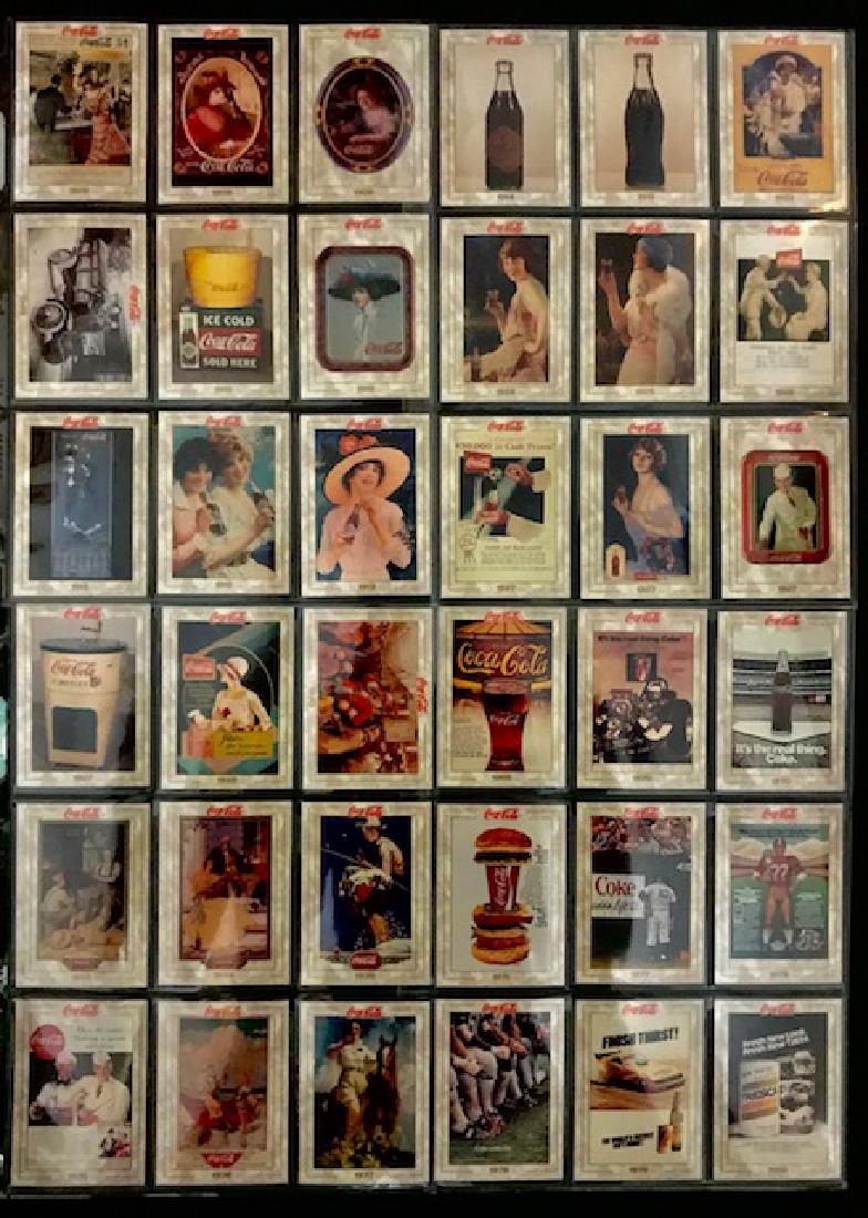 Lot of 36 Vintage History of COCA-COLA Cards: Lot of 36 Vintage History of COCA-COLA Cards