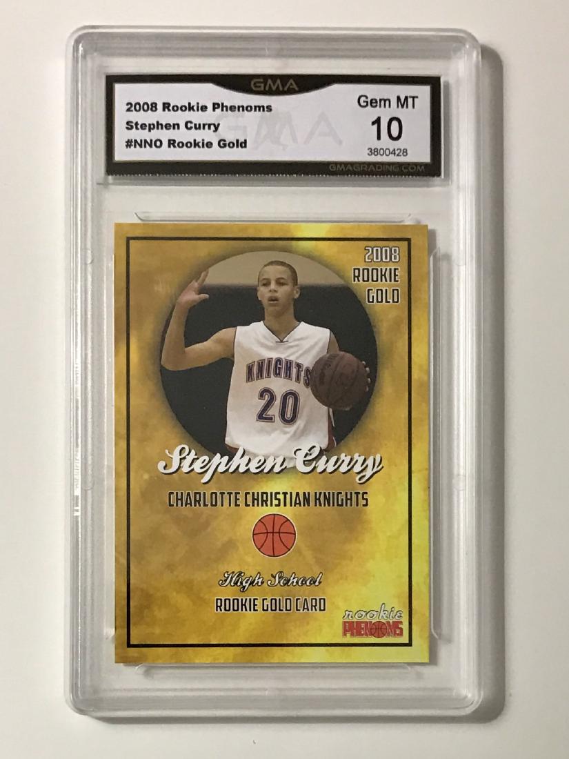 STEPHEN CURRY Pre-NBA High School BB Rookie Card: Gem Mint 10