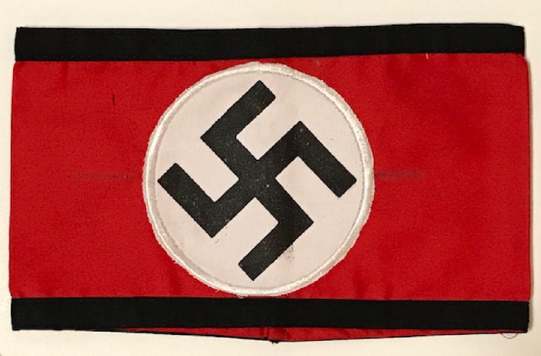 German Nazi Swastika Militants Uniform Armband: German Nazi Swastika Militants Uniform Armband