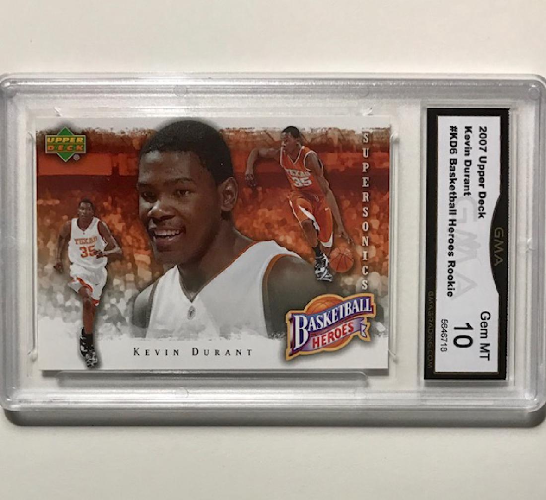 Gem Mint 10 KEVIN DURANT Rookie Basketball Card: Gem Mint 10 KEVIN DURANT Rookie Basketball Card