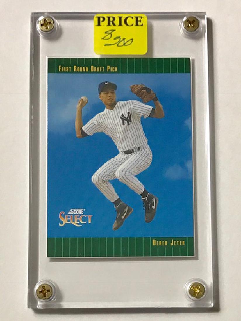 DEREK JETER 1st Rd. Pick Rookie Baseball Card/Mint: DEREK JETER 1st Rd. Pick Rookie Baseball Card/Mint