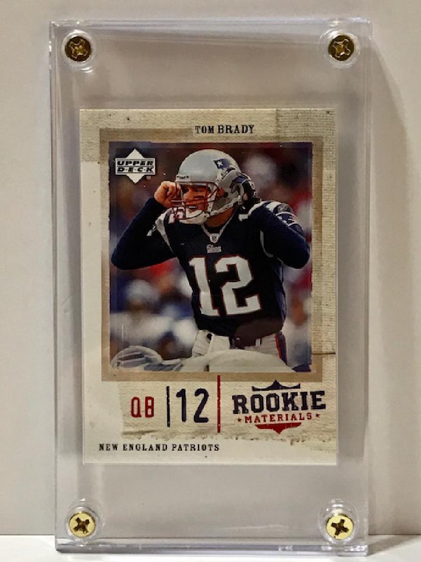 Mint Rookie Materials TOM BRADY Football Card: Mint Rookie Materials TOM BRADY Football Card