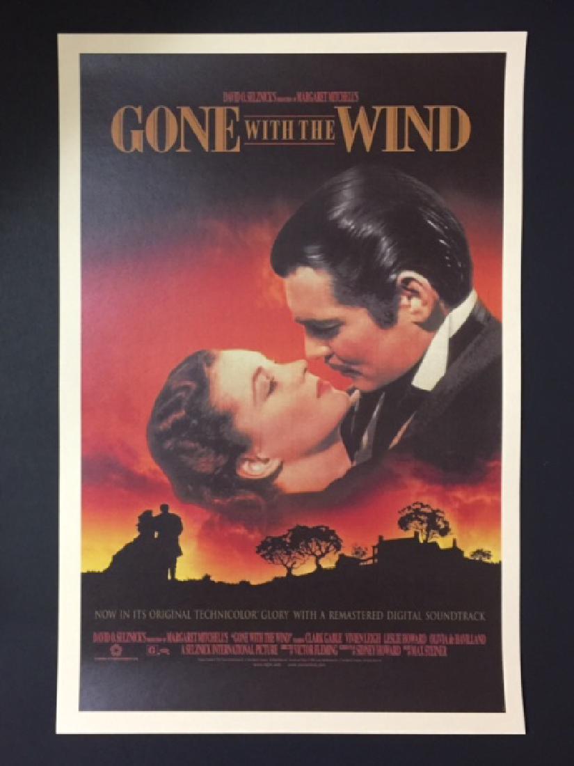 GONE WITH THE WIND Movie Lobby Card Poster: 12” x 18” – Print Date Unknown