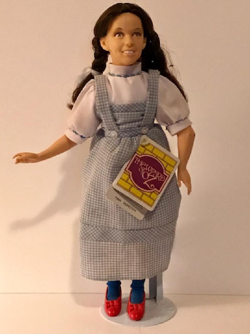 Vintage Licensed 1939 “Wizard of Oz” Doll w/Stand: 13” Tall - “DOROTHY”