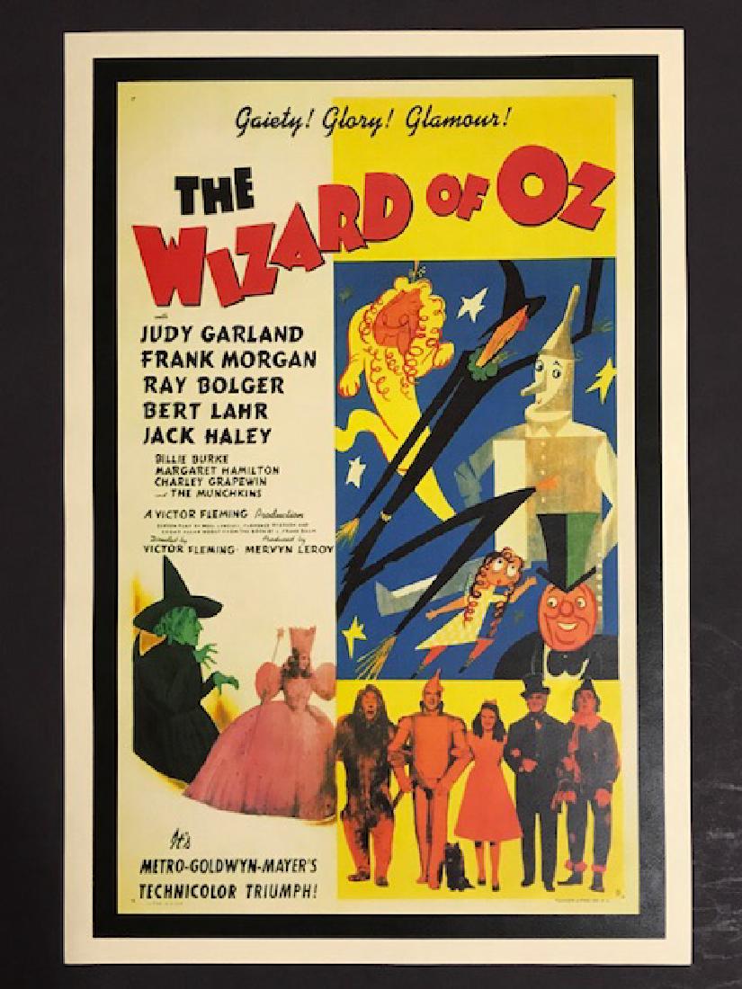 The Wizard of Oz Movie Theatre Lobby Card Poster: 12” x 18” Print Date Unknown