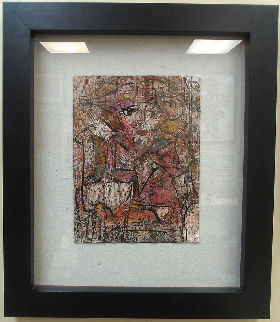 Alexander Gore ( Russian 1958 ) Signed Original: Titled " the sectional position " with COA