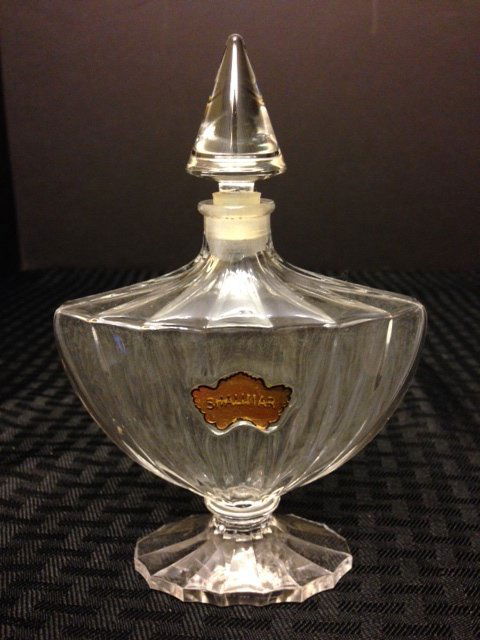Rare BACCARAT Crystal Shalimar Perfume Shalimar Perfume Baccarat Bottle By