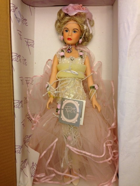 Genuine RUSTIE Doll in Original Box, Never Removed: RUSTIE Dolls are Highly Collectible, Rare & Can Range from $300 to $1000