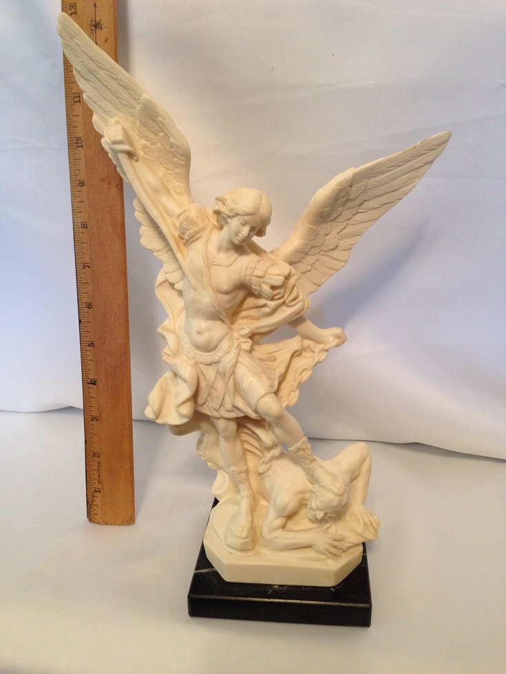 Large Genuine Signed A. SANTINI Italian Sculpture