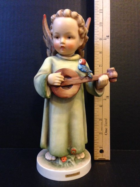 Rare 11" MJ HUMMEL Porcelain Angel Figurine: Very Early & Rare for its Size. Only one was found on eBay for $499.99