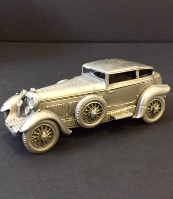pewter car