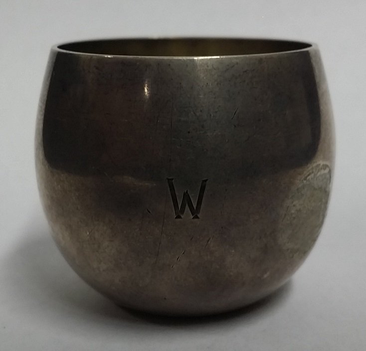 Tiffany Shot Glass Sterling Silver: Tiffany Shot Glass Sterling Silver