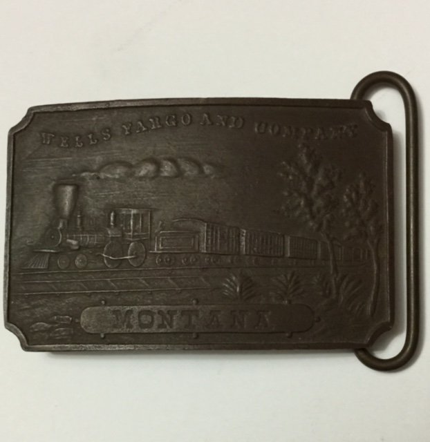 livingston wells & co belt buckle