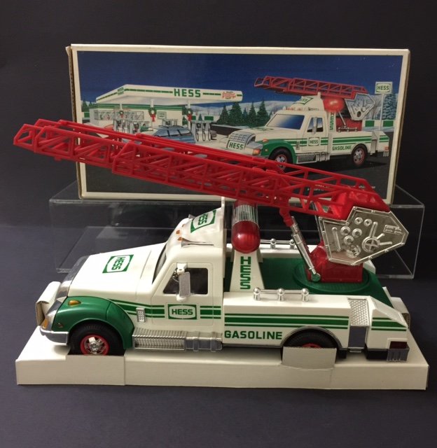 VTG Never Displayed Collectible HESS Rescue Truck: Box & Car in Like New Condition