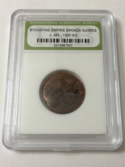 Ca 491 - 1200 AD BYZANTINE EMPIRE Bronze NUMMIS: AUTHENTIC - SLABBED