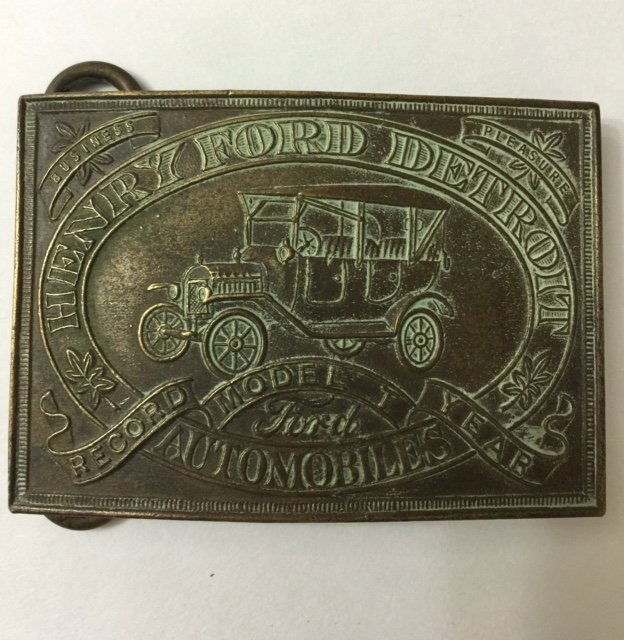 henry ford belt buckle