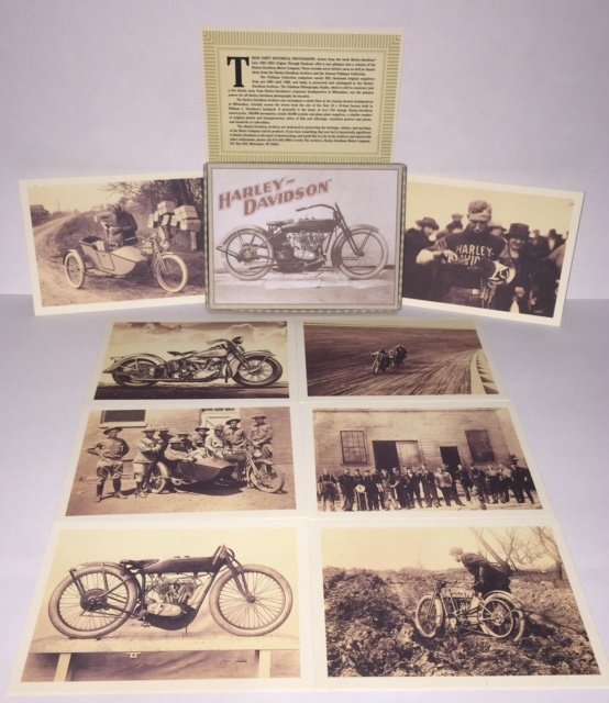 Vintage Set of 40 HARLEY-DAVIDSON Post Cards: AWESOME SET - In Original Box - Perfect Condition All Original Photographic Images by HARLEY DAVIDSON MUST SEE ALL PHOTOS