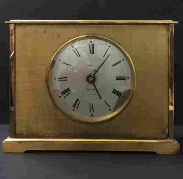 RARE Vintage ANGELUS BALFOUR SWISS Mantel Clock Jan 06, 2016 Omega