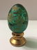Artist Signed/Hand Painted FENTON Art Glass Egg